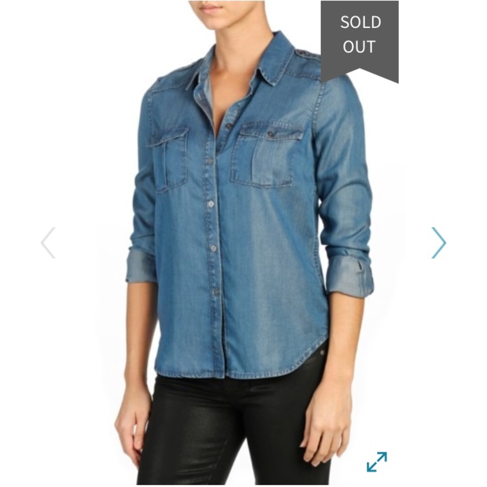 PAIGE Chambray Shirt